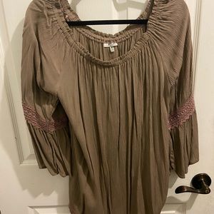 Awesome Two Tone Blouse